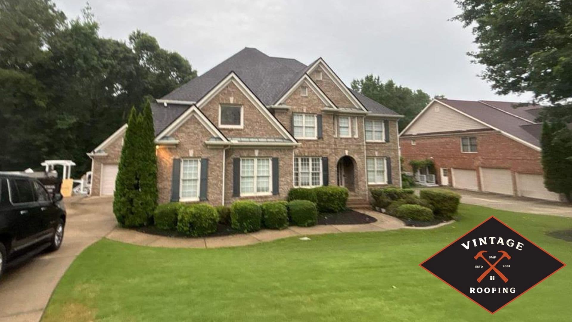 Project Atlas Pinnacle Pristine Midnight Lake Shingle Roof Replacement image