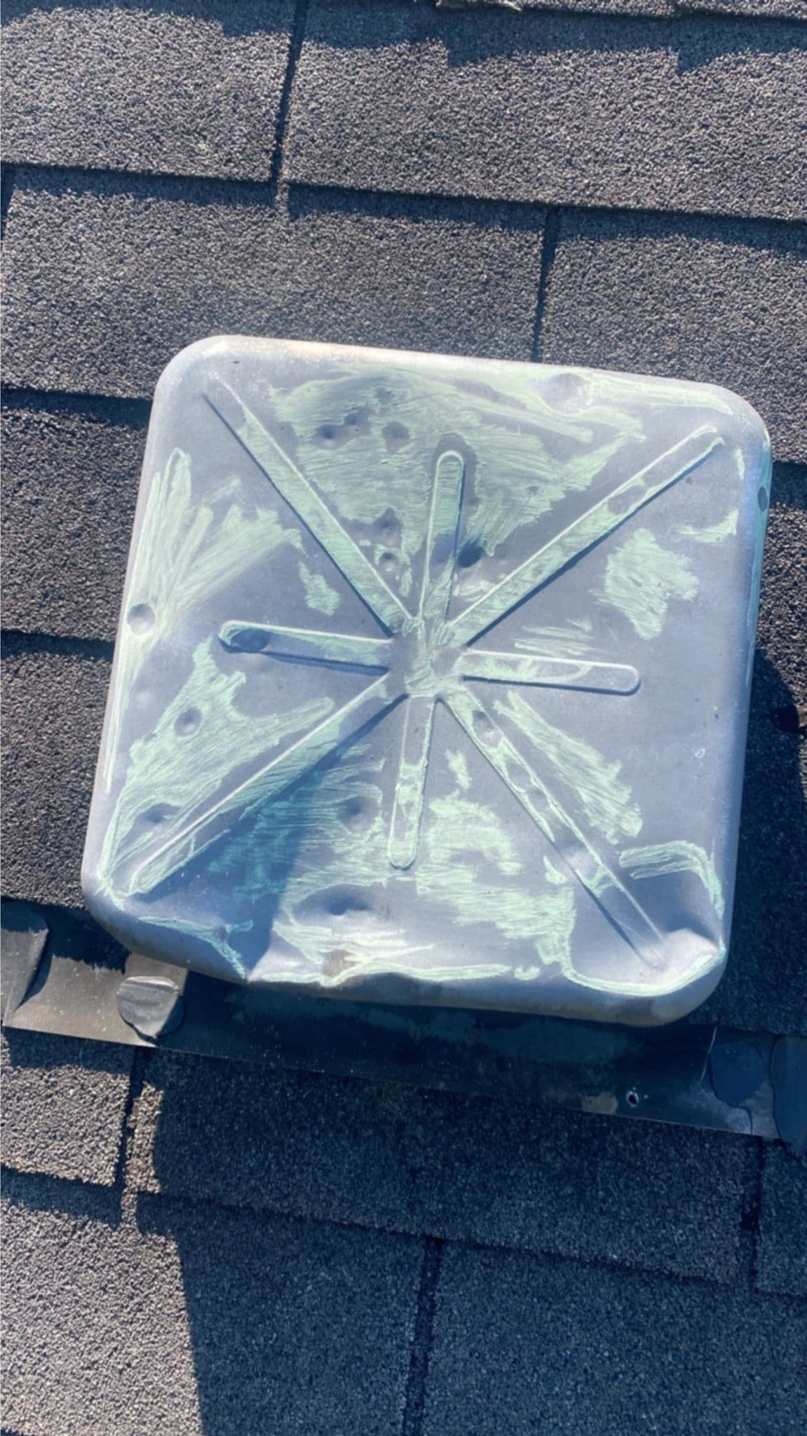Project Hail Damage Detected on Roof Vent Cover image