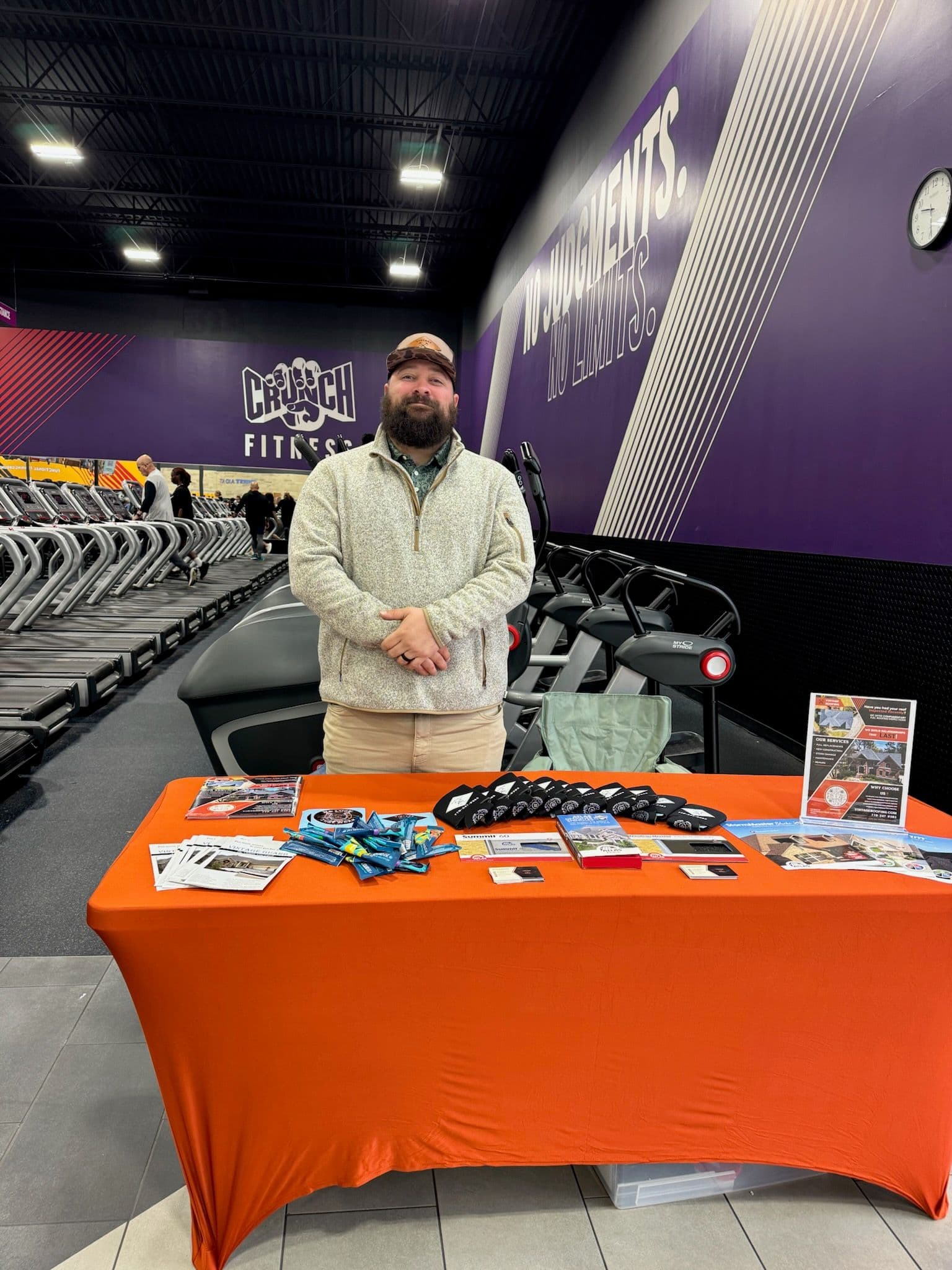 Vintage Roofing at Crunch Fitness Event image