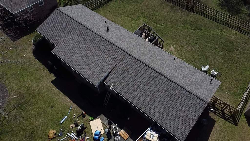 New Roof Installation with Atlas Pinnacle Pristine Shingles image